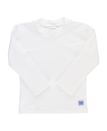 RUGGEDBUTTS Long Sleeve Rash Guard - White - 12-18m - Image 1