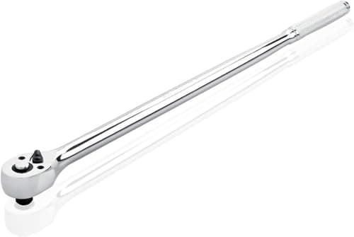 Neiko 03034A 3/8” Drive Extra Long Ratchet | 18” Length | 72 Tooth Gear | Cr-Mo Head | CR-V Steel - Image 1