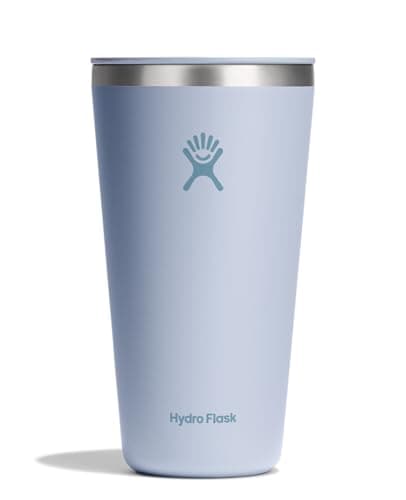 Hydro Flask All Around Tumbler Press-in Lid, Insulated Travel Mug, Stainless Steel Coffee Cup 28 Oz Surf Blue - Image 1