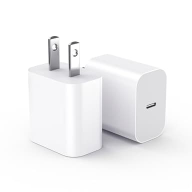 USBC Charger Block for iPhone 17 Charging Plug,MFI Certified Fast USB C Wall Cube 2Pack Power Adapter for iPhone16E/17/Air/Pro/Plus/Pro Max/15/14/13/12/11,for iPad Pro/Air/Mini USB-C Charge Brick Box - Image 1