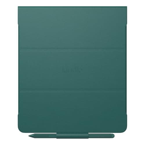 Amazon Kindle Scribe Leather Folio Cover with Magnetic Attach, Sleek Protective Case - Image 1