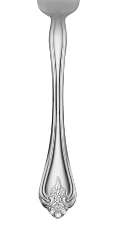 Oneida Boutonniere 45 Piece Everday Flatware, Service for 8, 18/0 Stainless Steel. Silverware Set, Dishwasher Safe, Multi - Image 5