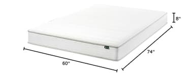 ZINUS 8 Inch Foam and Spring RV Mattress, [New Version], Short Queen for RVs, Campers & Trailers, Smaller, More Convenient WonderBox Packaging, Mattress-in-a-Box - Image 2