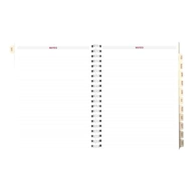 Brownline® 2025 Essential Weekly/Monthly Refill, 12 Months, January to December, Twin-Wire Binding, 8.5" x 6.75" (CB852R-25) - Image 4