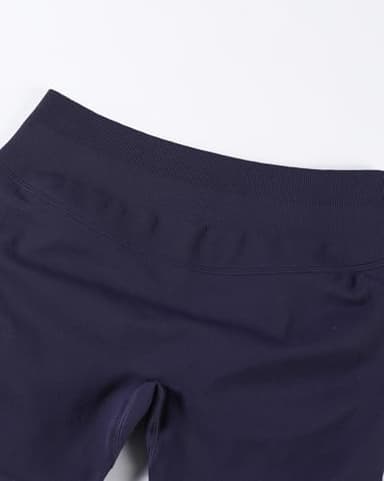 AUROLA Influence Collection Workout Shorts for Women,No Roll Up New Scrunch Seamless Gym Short-3.5" Inseam, Ultra Violet, M - Image 3