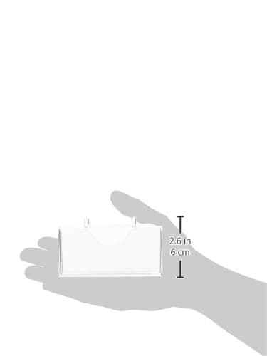 Azar Displays 252008 Business Card Holder for Pegboard/Slatwall (10 Pack) - Image 3