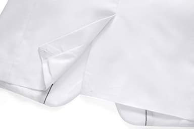 MOGU Men's Slim Fit 2-Piece Tuxedo Suit One-Button Jacket & Pants Set for Wedding, Prom, and Formal Events US Size Blazer 34/Pants 31 White - Image 6