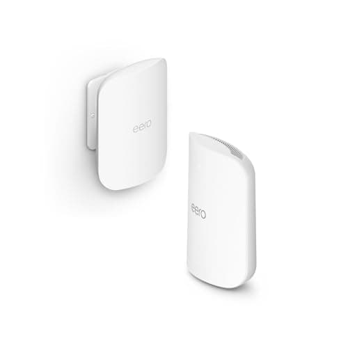 Amazon eero Max 7 (1-pack) with Amazon eero Outdoor 7 (1-pack) mesh wifi system