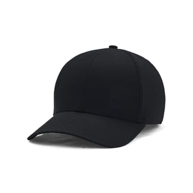 Under Armour Men's Iso-Chill ArmourVent Stretch Fit Hat, (001) Black / / Castlerock, X-Large/XX-Large - Image 1