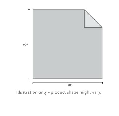 Softan Waterproof 100% Leak Proof Blanket for Baby Adults Pets Dogs Cats, Pee Proof, 3 Layer Protector for Bed, Sofa Couch and Other Furniture, 90"x90", Charcoal | Light Grey, Reversible Lightweight - Image 9