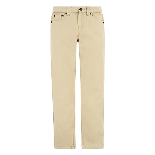 Boys' 502 Regular Taper Fit Performance Jeans Pale Khaki - Image 1