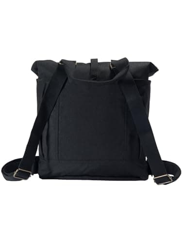 Carhartt Convertible Backpack Tote, Durable Tote Bag with Adjustable Backpack Straps and Laptop Sleeve, Black - Image 3