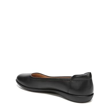 Naturalizer Womens Flexy Comfortable Slip On Round Toe Ballet Flats ,Black Leather,9.5 M US - Image 8
