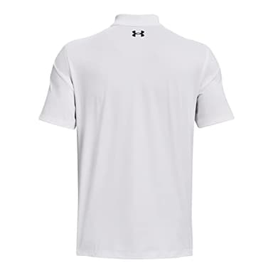 Under Armour Men's Performance 3.0 Polo, (100) White / / Pitch Gray, Medium - Image 5