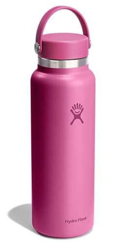Hydro Flask Water Bottle - Insulated Stainless Steel - Wide Mouth Flex Lid, Non Spill, Leakproof and Refillable in 40 Oz - Image 2