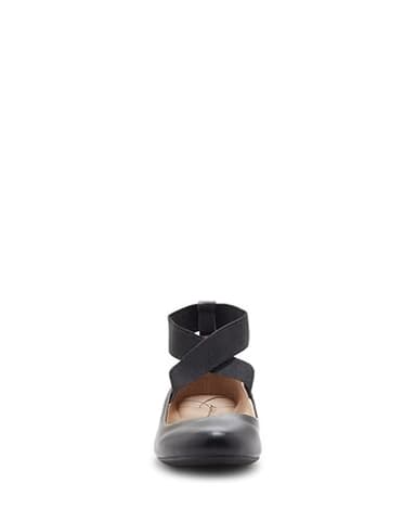 Jessica Simpson Women's Mandayss Ballet Flat, Black, 7.5 - Image 2