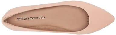 Amazon Essentials Women's Pointed-Toe Ballet Flat, Blush, 10 - Image 5