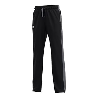 Under Armour Boys Brawler 2.0 Pants , Black (001)/White , Medium - Image 4