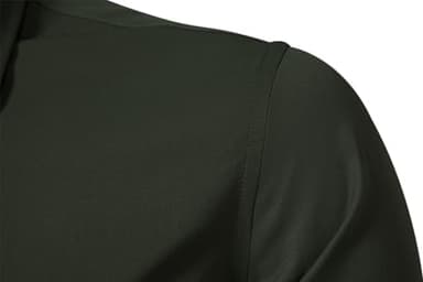 Men's Long Sleeve Button Up Shirts Solid Slim Fit Casual Business Formal Dress Shirt - Image 5