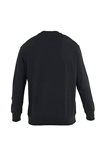 Icebreaker Merino Wool Shifter Sweatshirts for Men - Long Sleeve Crewneck Sweater - Wool and Lyocell Blend Casual Pullover, Black II, Medium - Image 2