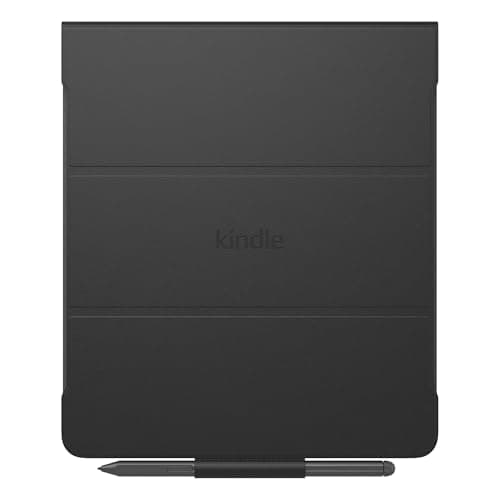 Plant-Based Leather Folio Cover with Magnetic Attach, Designed with Sustainability in Mind for Amazon Kindle Scribe - Image 1