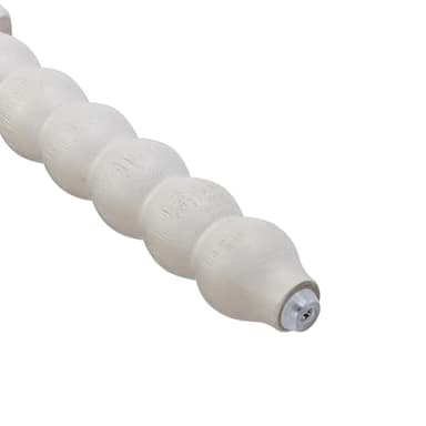 DUHOME Linen Fabric Spindle Accent Chair with Wood Frame,Spool Chairs with High Resilience Spring Cushion and Armrest Pads, Leisure Armchair for Living Room Bedroom Farmhouse Home Office Belcony - Image 4