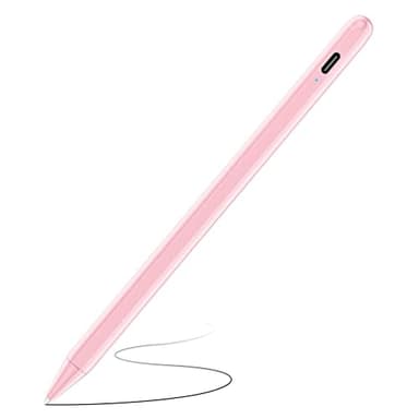 Stylus Pen for iPad (2018-2025) with Fast Charging & Palm Rejection, Pencil for Apple iPad 11th A16/10/9/8/7/6th, Pro 11“13”M4/12.9 inch, Air 11/13 inch M3 2025&M2 2024/5/4/3rd, Mini A17 Pro/6/5th - Image 1