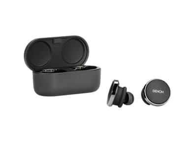 Denon PerL Pro True Wireless Earbuds - Adaptive Active Noise Cancelling, Personalized Sound with Masimo Adaptive Acoustic Technology, Spatial Audio, Long-Lasting Battery, Wireless Charging, Black - Image 4