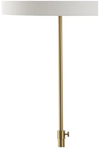 JONATHAN Y JYL6007A Lafayette 65" Adjustable Height LED Floor Lamp Modern,Minimalist,Contemporary for Bedrooms, Living Room, Office, Reading, Brass/Black - Image 4