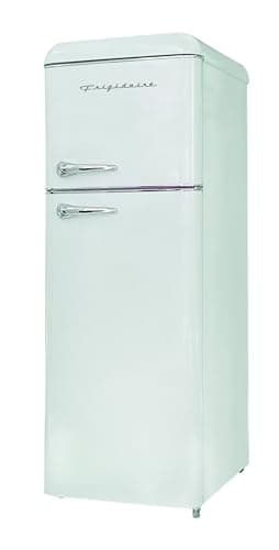 Frigidaire, 2 Door Apartment Size RETRO Refrigerator with Top Freezer, Chrome Handles, 7.5 cu ft, GREEN - Image 8