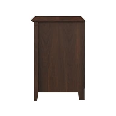 Bush Furniture Key West 2 Drawer Lateral File Cabinet in Bing Cherry - Image 9