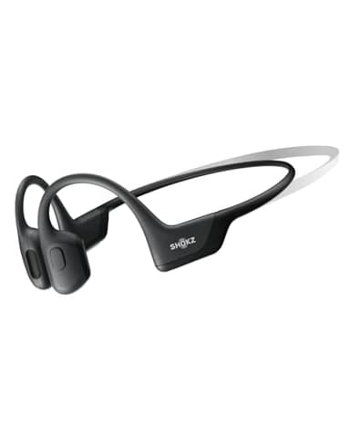 SHOKZ OpenRun Pro Mini- Open-Ear Bluetooth Bone Conduction Sport Headphones, Sweat Resistant Wireless Earphones for Workouts and Running with Premium Deep Base - Built-in Mic, with Hair Band, Black - Image 1