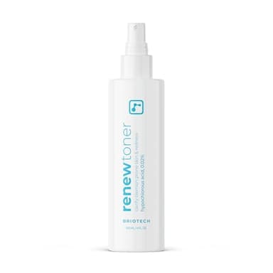 BRIOTECH Renew Toner, Hypochlorous Acid Spray, Minimize Appearance of Blemishes, Soothing Facial Mist for Sensitive Skin, Calm Redness & Bumps, Vegan, 4 fl oz - Image 1
