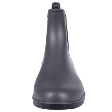 Asgard Women's Ankle Rain Boots Waterproof Chelsea Boots, Grey 37 (Size 7) - Image 3