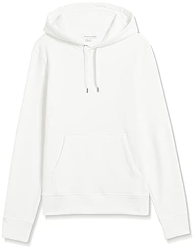 Amazon Essentials Men's Pullover Sweatshirt Hoodie, Big & Tall Options Available, Bright White, Medium - Image 10