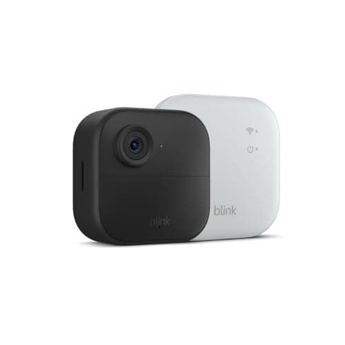 Blink Outdoor 4 + Sync Module XR — Wire-free smart security camera, two-year battery, go up to 400 feet from your home with extended range — 1 camera system - Image 1