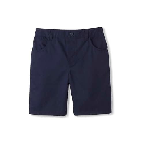 French Toast Little Girls' Toddler Pull-On Short, Navy, 2T - Image 1