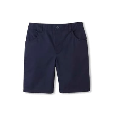 French Toast Little Girls' Toddler Pull-On Short, Navy, 2T - Image 1