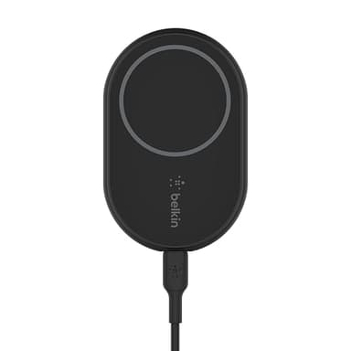 Belkin MagSafe-Compatible Magnetic Wireless Car Charger 10W - Wireless Charger, Magnetic Car Vent Phone Mount for iPhone 17, iPhone 16, 15, & 14 Series, Pixel 10 (Power Supply Included) - Black - Image 3