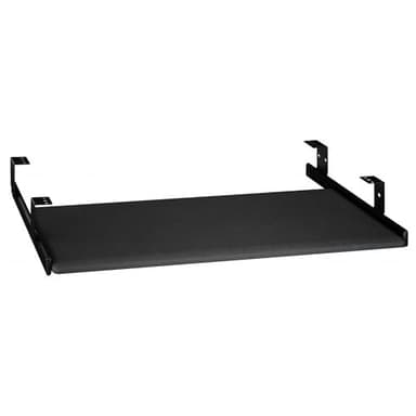 Bush Business Furniture Universal Keyboard Shelf, Desk Accessories for Home or Professional Office, Black - Image 1