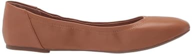 Amazon Essentials Women's Belice Slip On Ballet Flat, Camel, 9 - Image 6
