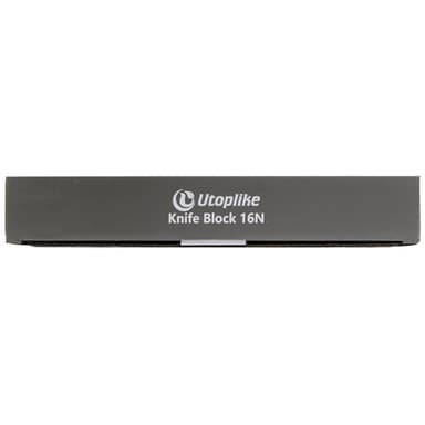 Utoplike In-drawer Knife Block Bamboo Kitchen Knife Drawer Organizer Large, Handle Steak knife Holder without Knives, Fit for 16 Knives and 1 Sharpening Steel (Knives & Sharpening Not Included) - Image 12