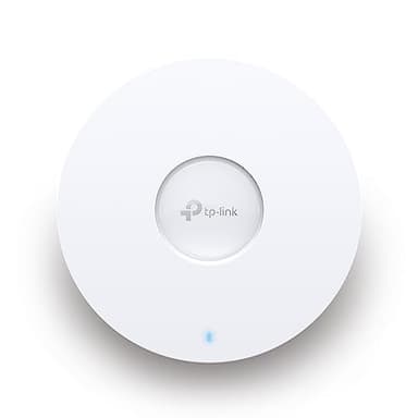 TP-Link EAP670 V2 Omada WiFi 6 Ultra- Slim AX5400 Wireless 2.5G Ceiling Mount Access Point Support Mesh, OFDMA, Seamless Roaming, HE160 & MU-MIMO SDN Integrated Cloud Access & Omada App PoE+ - Image 1