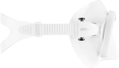 Cressi Metis 2-Lens Masks, White/Titanium, Clear/Anti-Fog Lens - Image 3