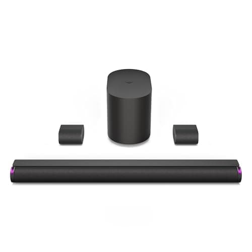 VIZIO 5.1.2 Elevate SE Soundbar, Wireless Subwoofer, Surround Sound w/Dolby Atmos & DTS:X, Bluetooth Speaker, QuickFit™ Compatible – SL512X-08 (New, 2024 Model) - Image 1