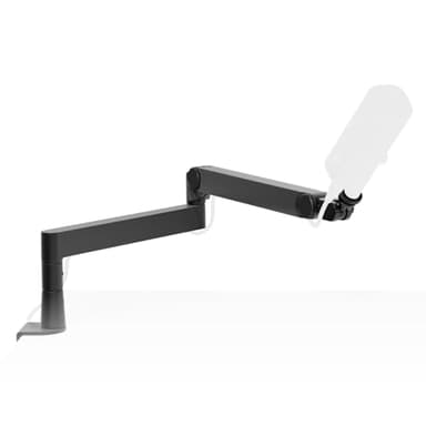 Elgato Wave Mic Arm Pro - 360° Rotatable Low Profile Gas Spring Microphone Arm, Works Mics/Shure SM7B/HyperX QuadCast/Rode/Blue Yeti & More – for Broadcasting/Podcasting/Streaming - Image 1