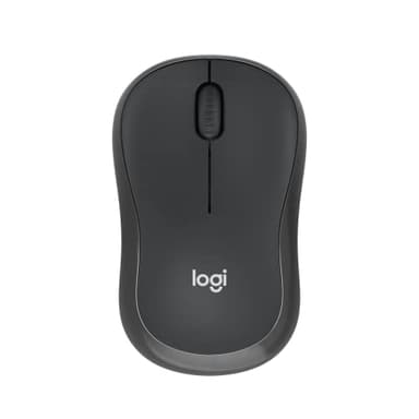 Logitech M240 Silent Bluetooth Mouse, Wireless, Compact, Portable, Smooth Tracking, 18-Month Battery, for Windows, macOS, ChromeOS, Compatible with PC, Mac, Laptop, Tablets - Graphite - Image 1