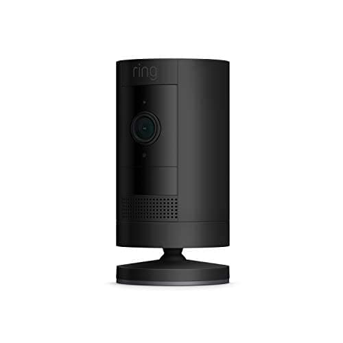 Ring Stick Up Cam Battery | Weather-Resistant Outdoor Camera, Live View, Color Night Vision, Two-way Talk, Motion alerts, Works with Alexa | Black - Image 1