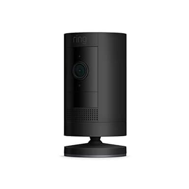 Ring Stick Up Cam Battery | Weather-Resistant Outdoor Camera, Live View, Color Night Vision, Two-way Talk, Motion alerts, Works with Alexa | Black - Image 1