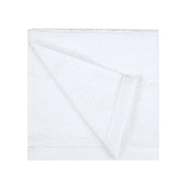 Amazon Basics Fast Drying Cotton Washcloths for Bathroom, Machine Washable, Soft and Highly Absorbent, 12 x 12 in, White, 24-Pack - Image 7